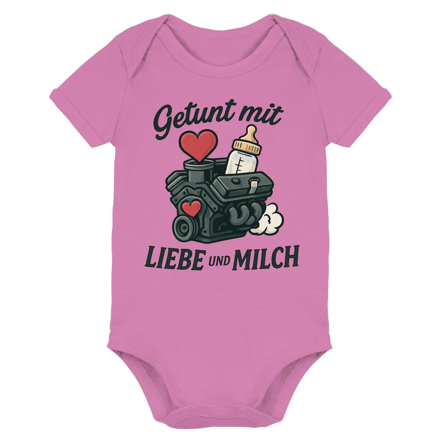 Getunt mit Liebe und Milch / Baby Bodysuit