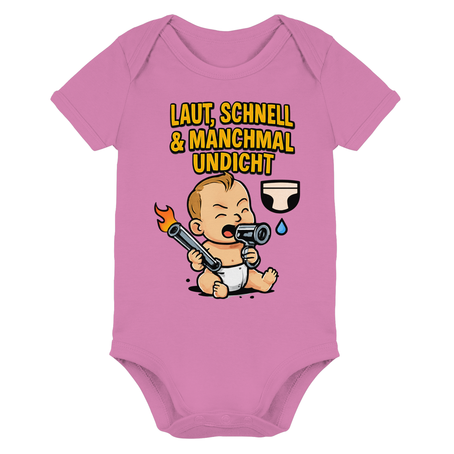Laut, Schnell, Undicht / Baby Bodysuit