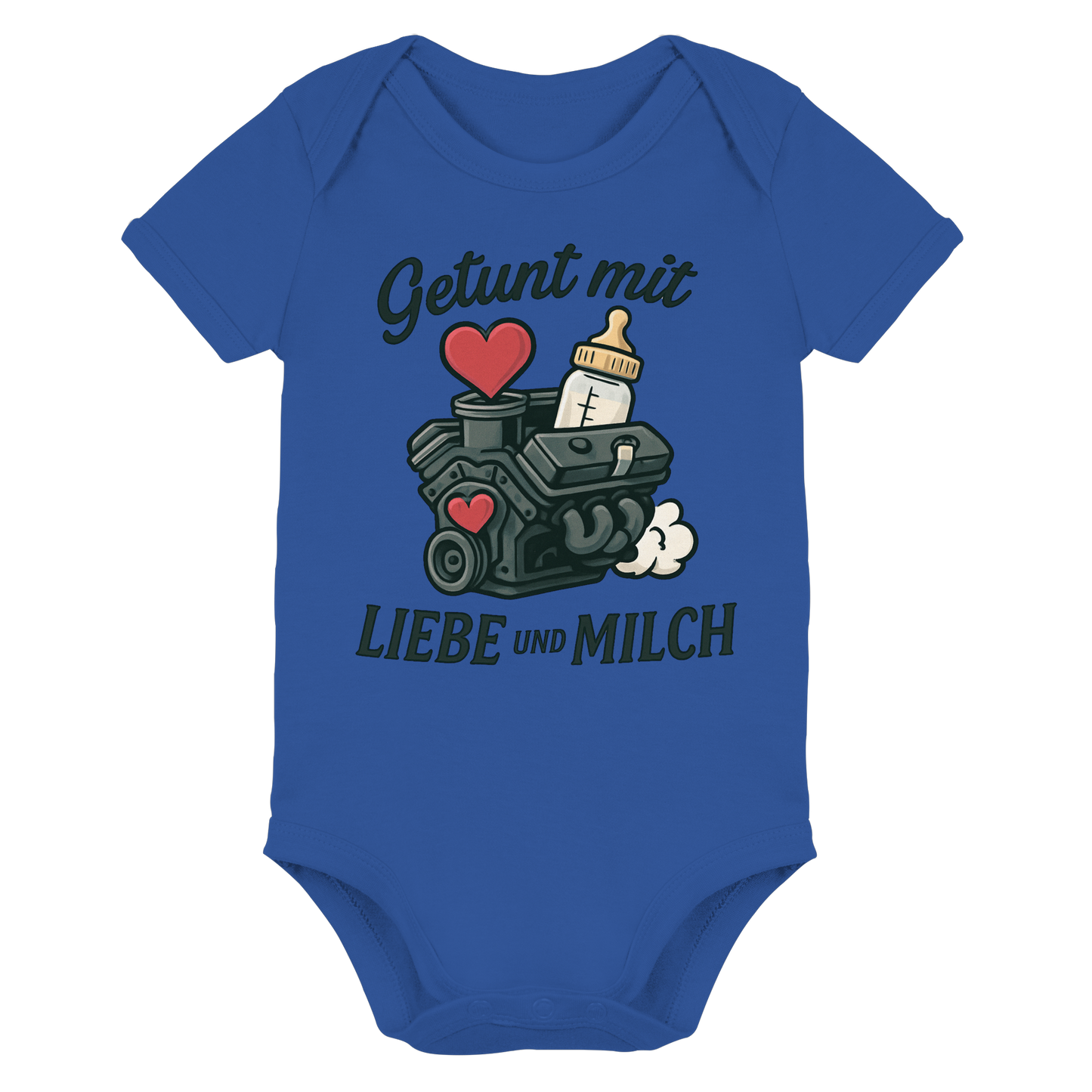 Getunt mit Liebe und Milch / Baby Bodysuit
