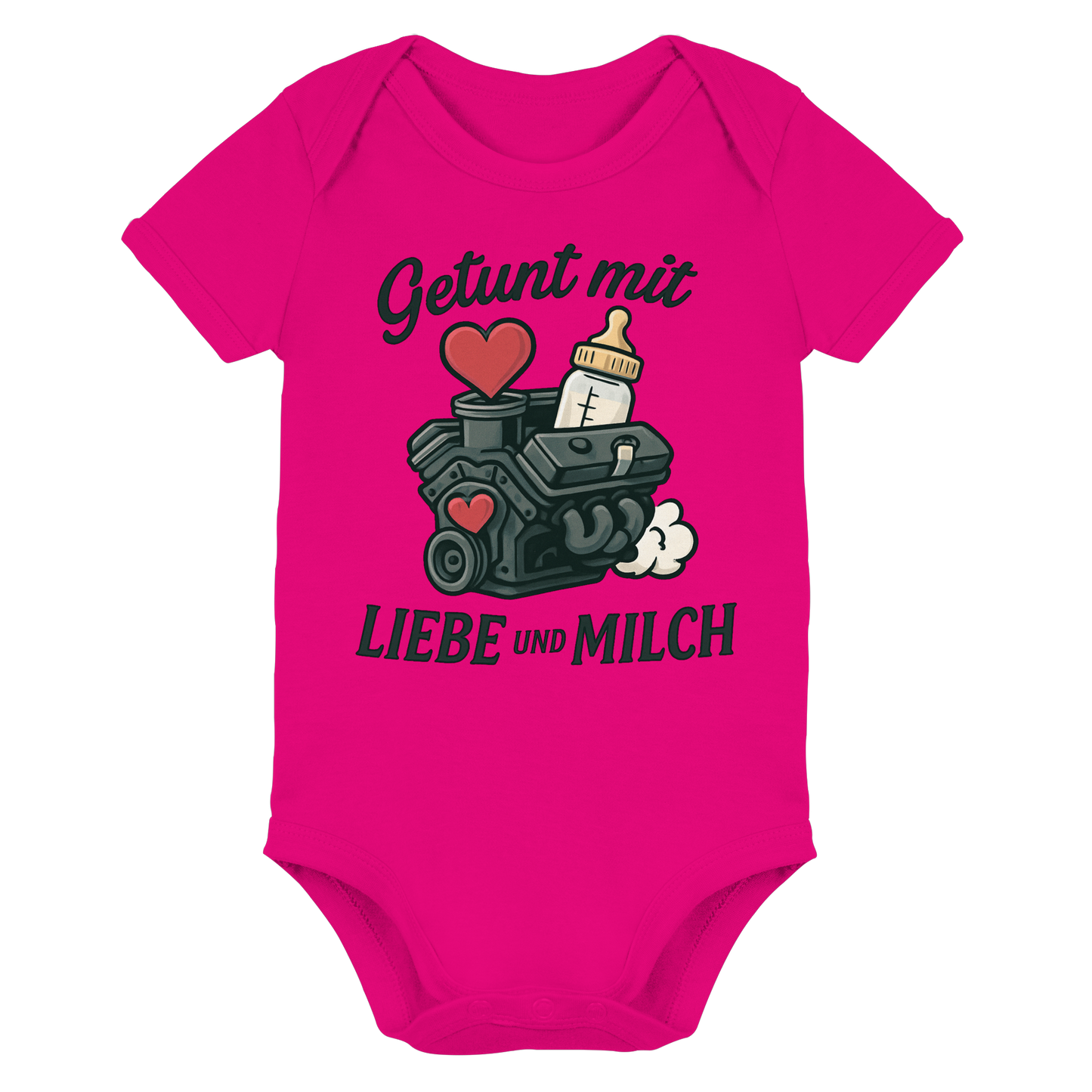 Getunt mit Liebe und Milch / Baby Bodysuit