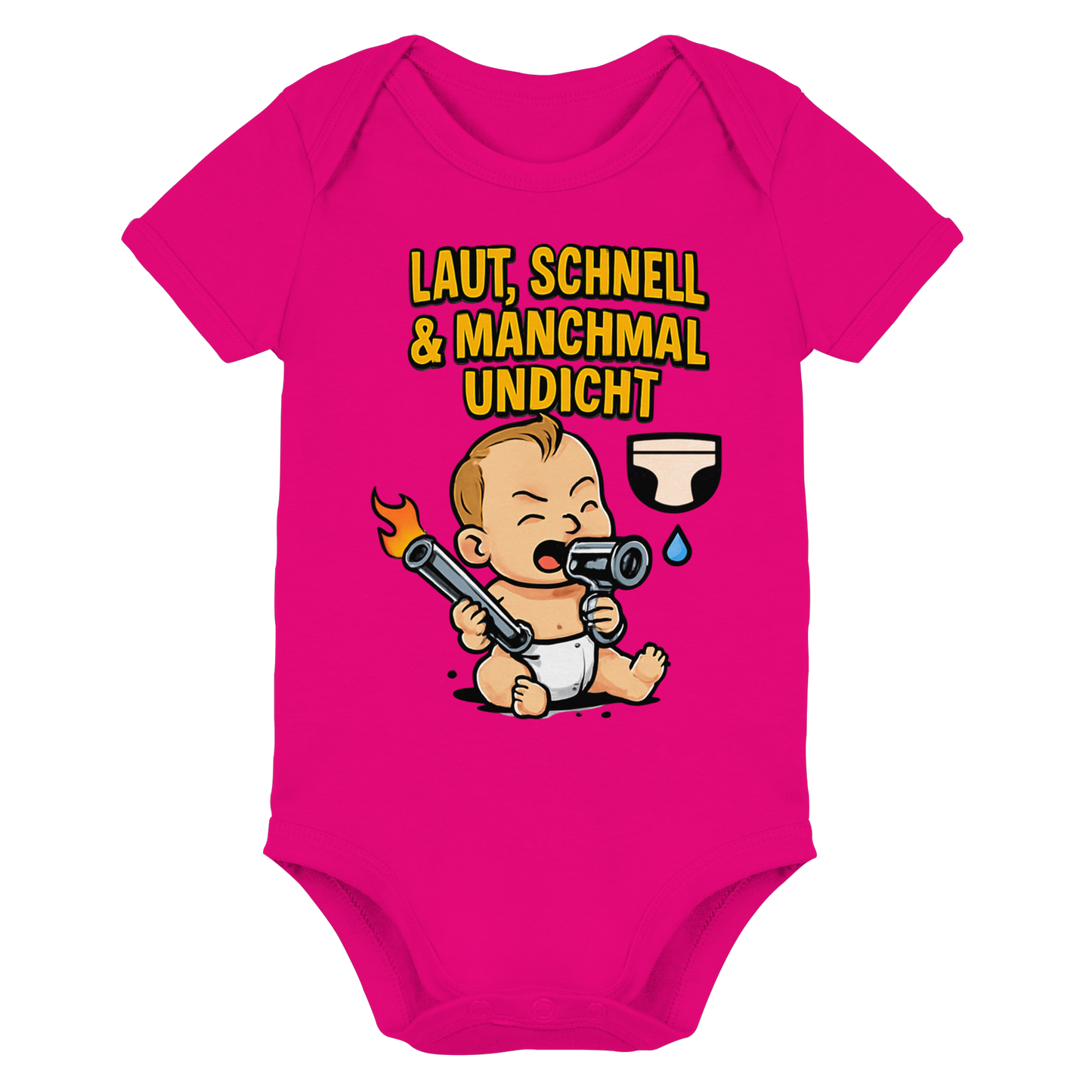 Laut, Schnell, Undicht / Baby Bodysuit