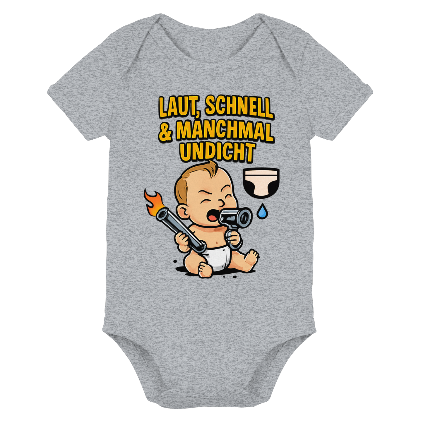 Laut, Schnell, Undicht / Baby Bodysuit