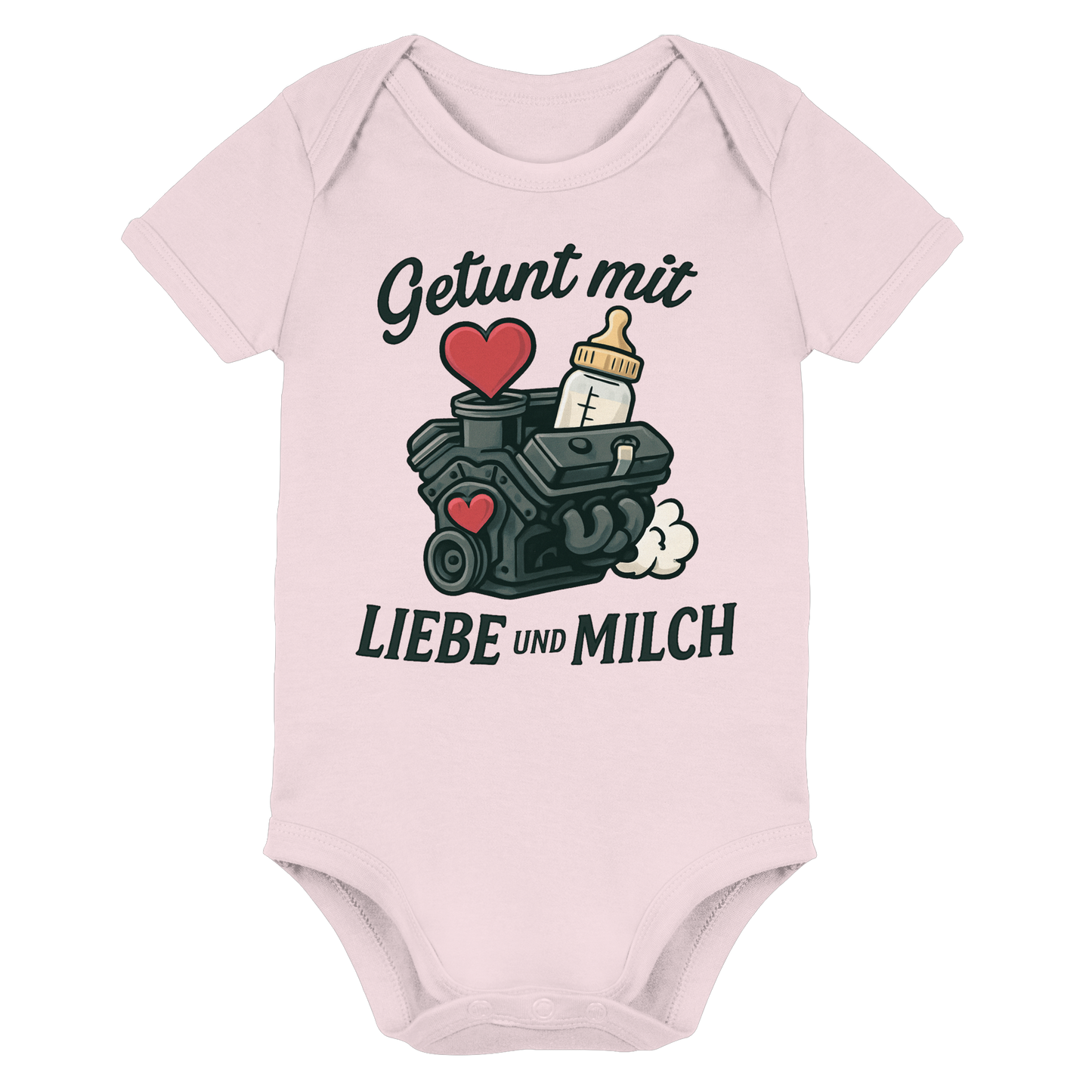 Getunt mit Liebe und Milch / Baby Bodysuit