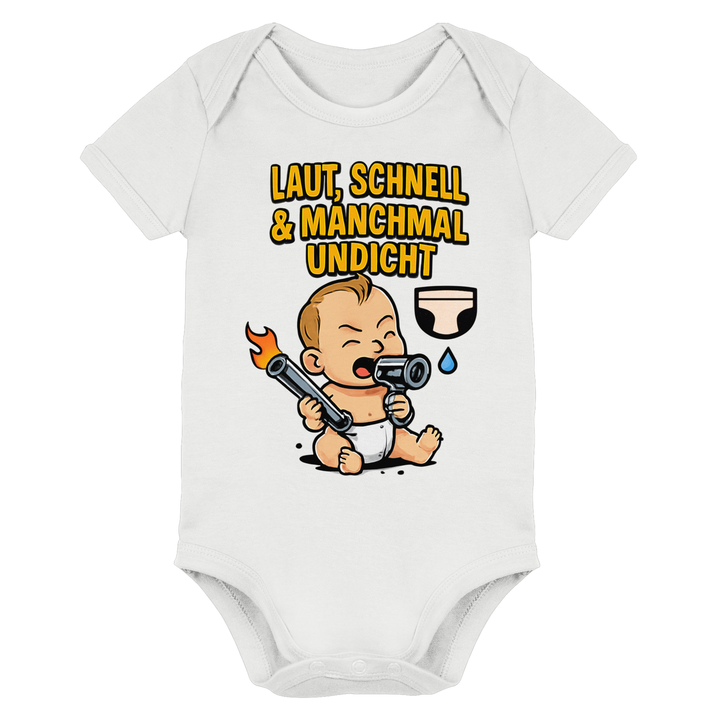 Laut, Schnell, Undicht / Baby Bodysuit