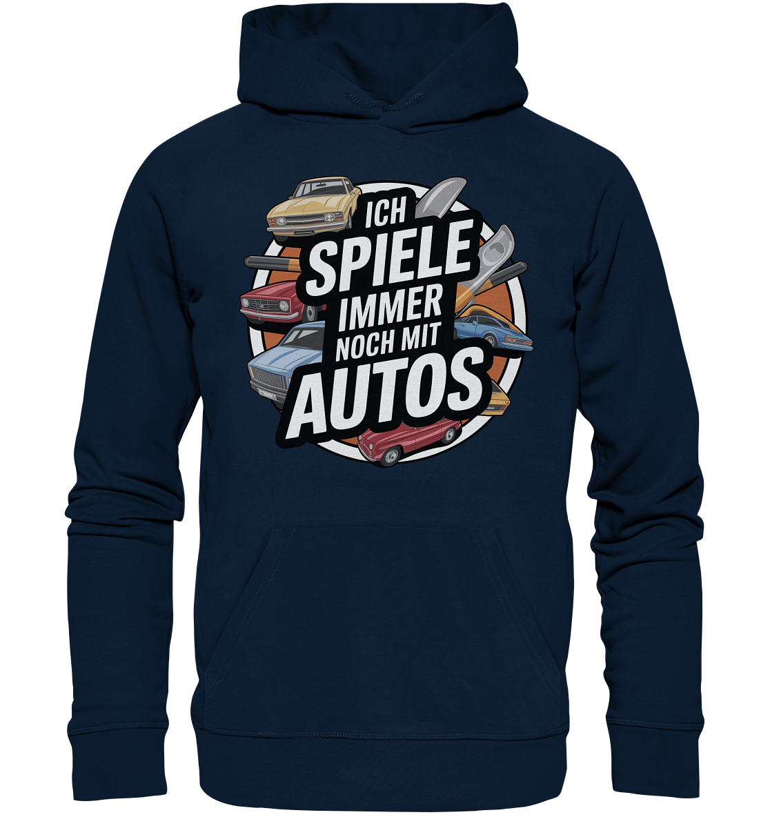 Ich spiele immer noch mit Autos / Hoodie