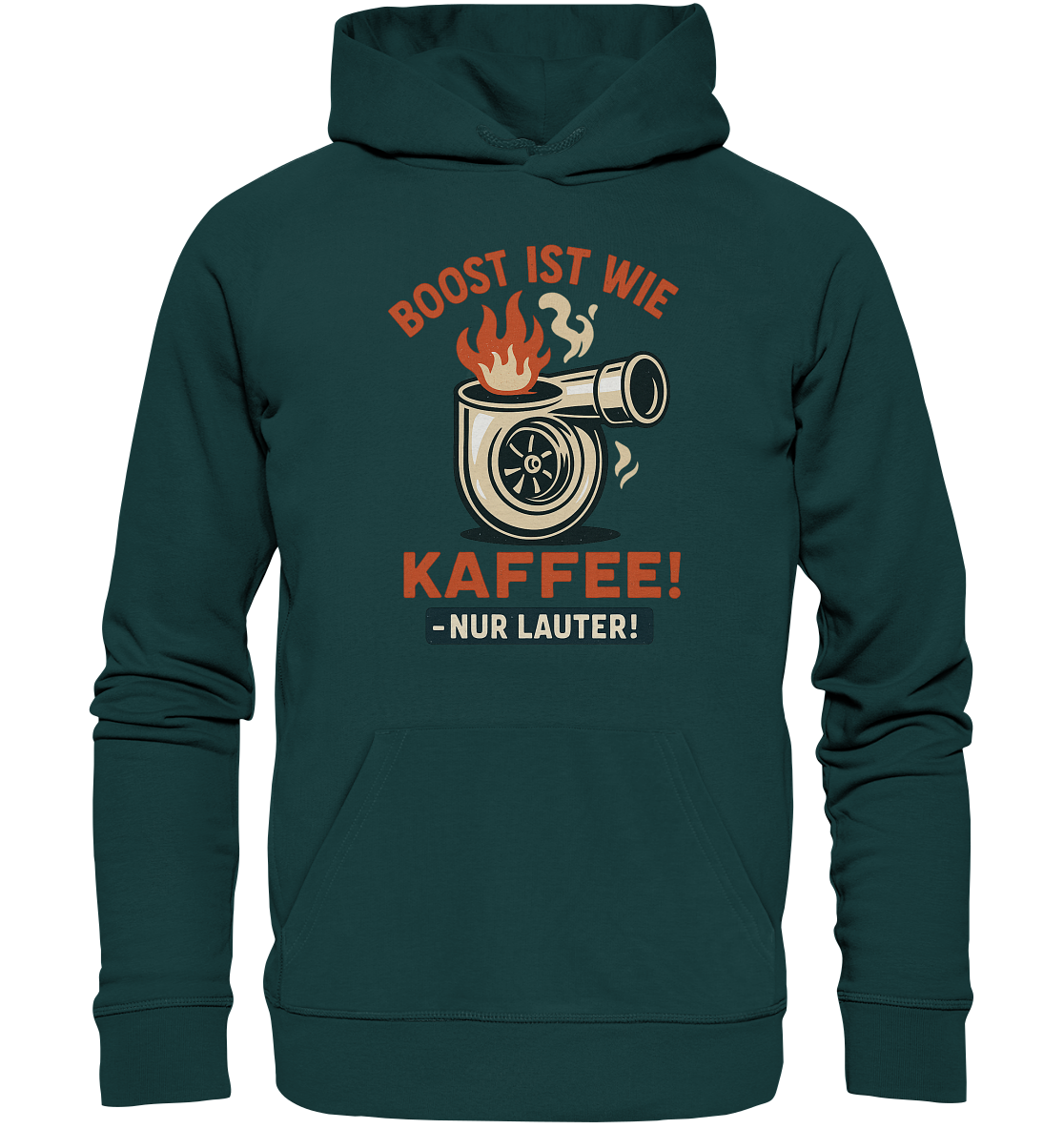 Boost ist wie Kaffee, nur lauter / Hoodie