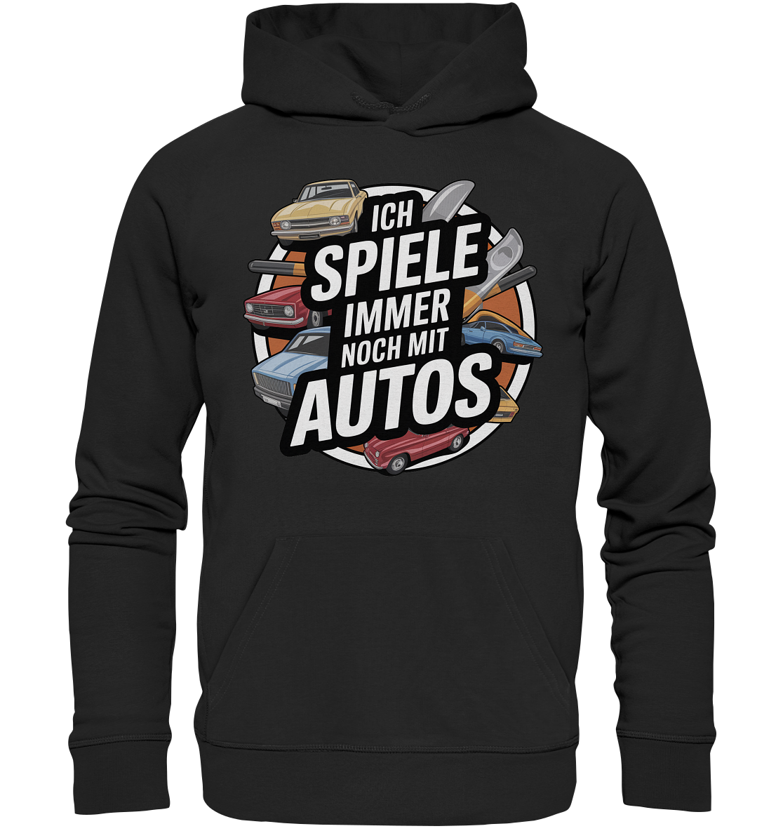 Ich spiele immer noch mit Autos / Hoodie