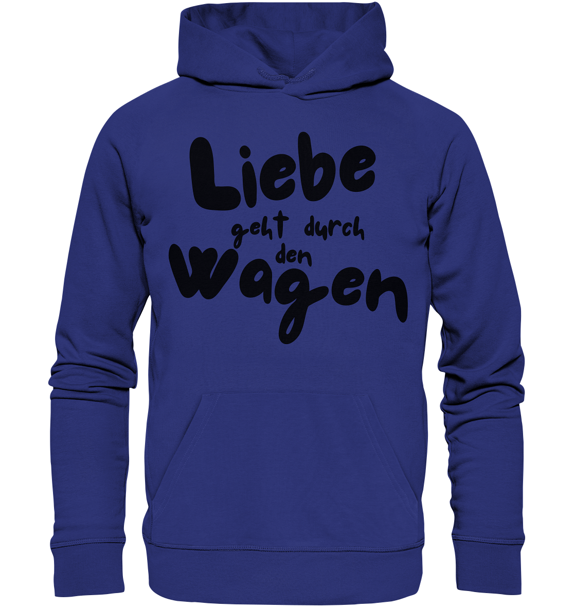Liebe geht durch den Wagen / Hoodie
