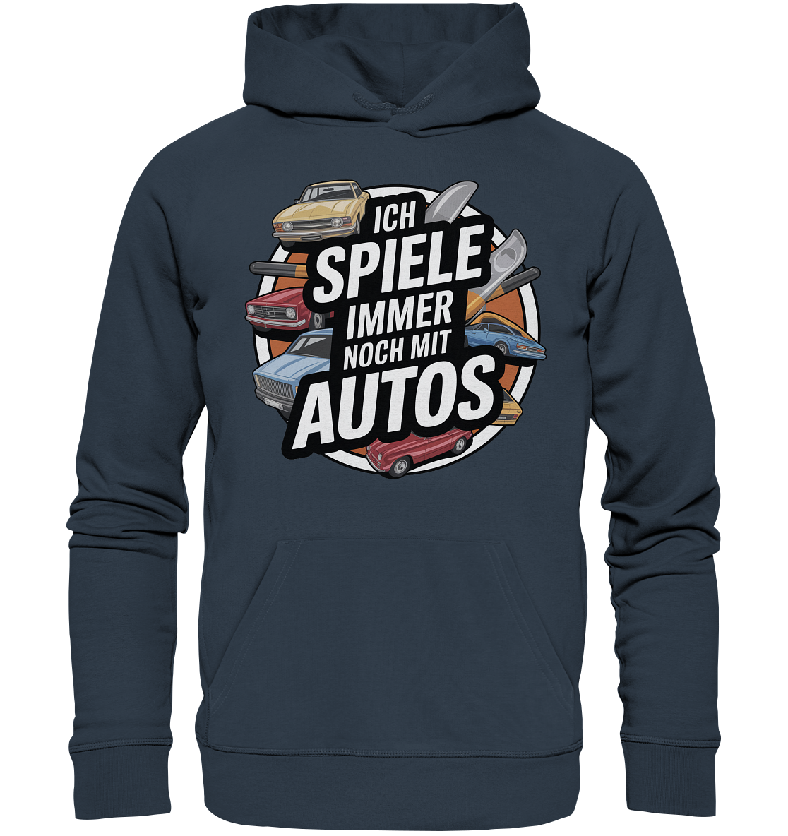 Ich spiele immer noch mit Autos / Hoodie