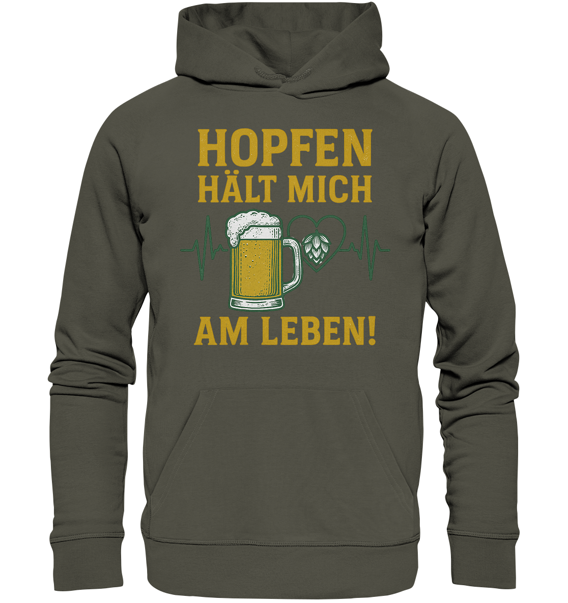 Hopfen hält mich am Leben / Hoodie