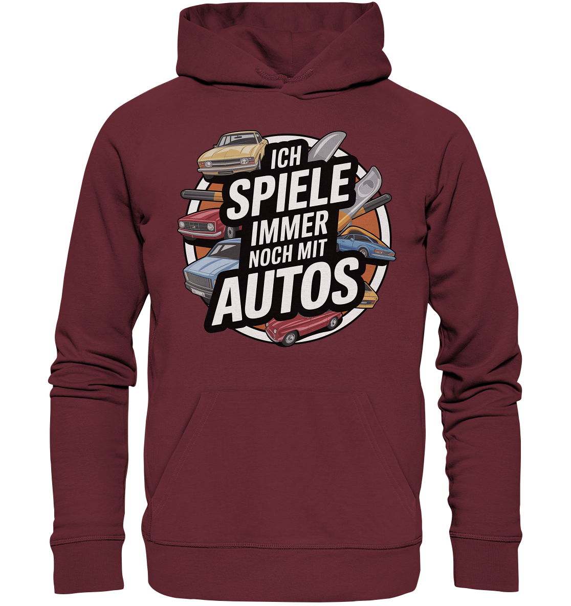 Ich spiele immer noch mit Autos / Hoodie