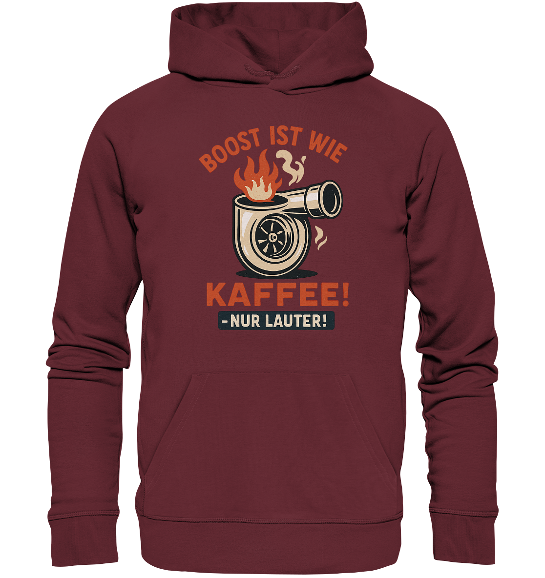 Boost ist wie Kaffee, nur lauter / Hoodie