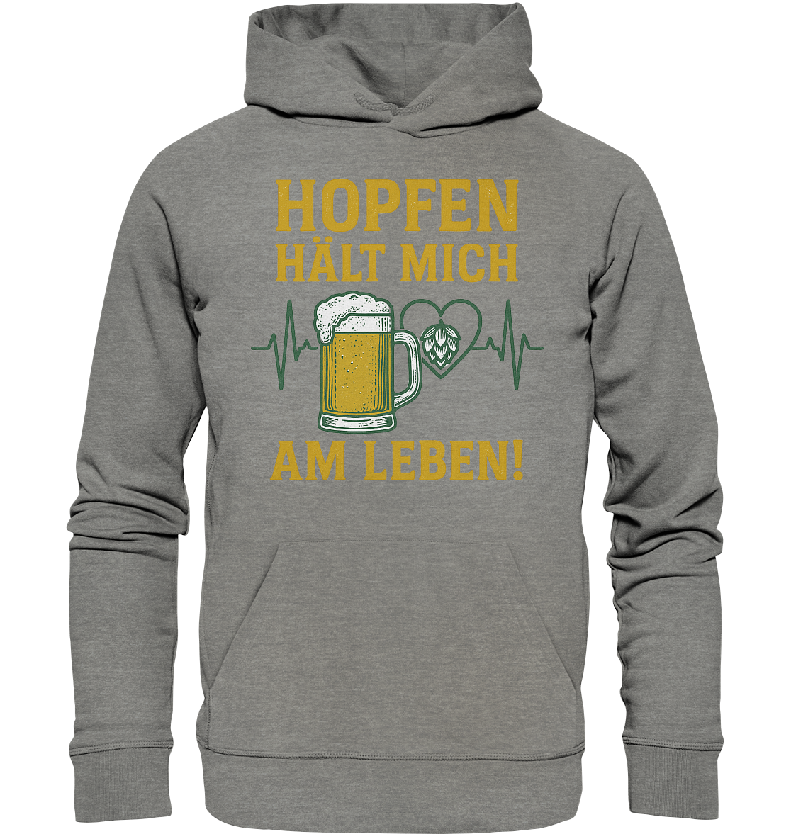 Hopfen hält mich am Leben / Hoodie