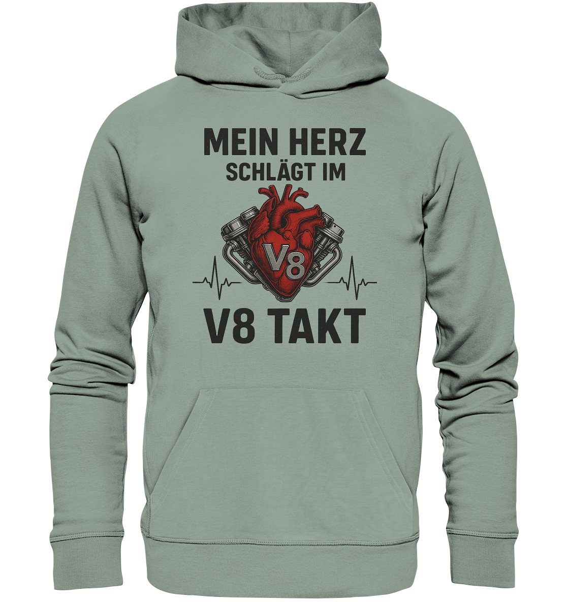 Mein Herz schlägt im V8 Takt / Hoodie