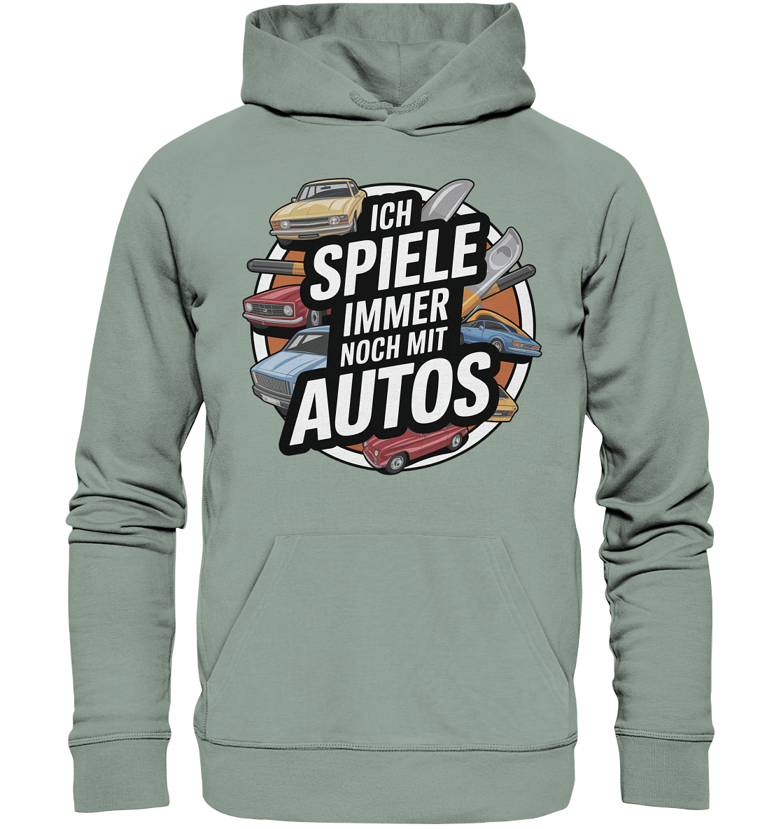 Ich spiele immer noch mit Autos / Hoodie