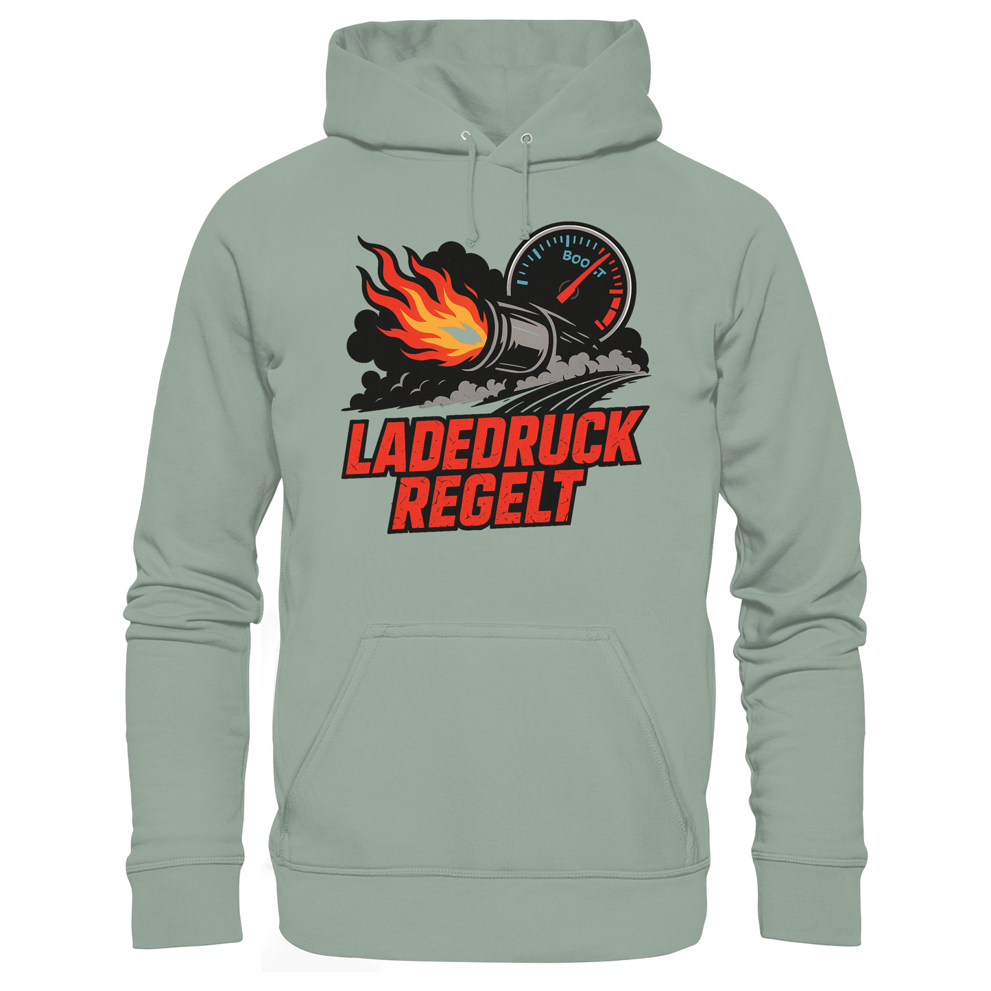 Ladedruck regelt / Hoodie
