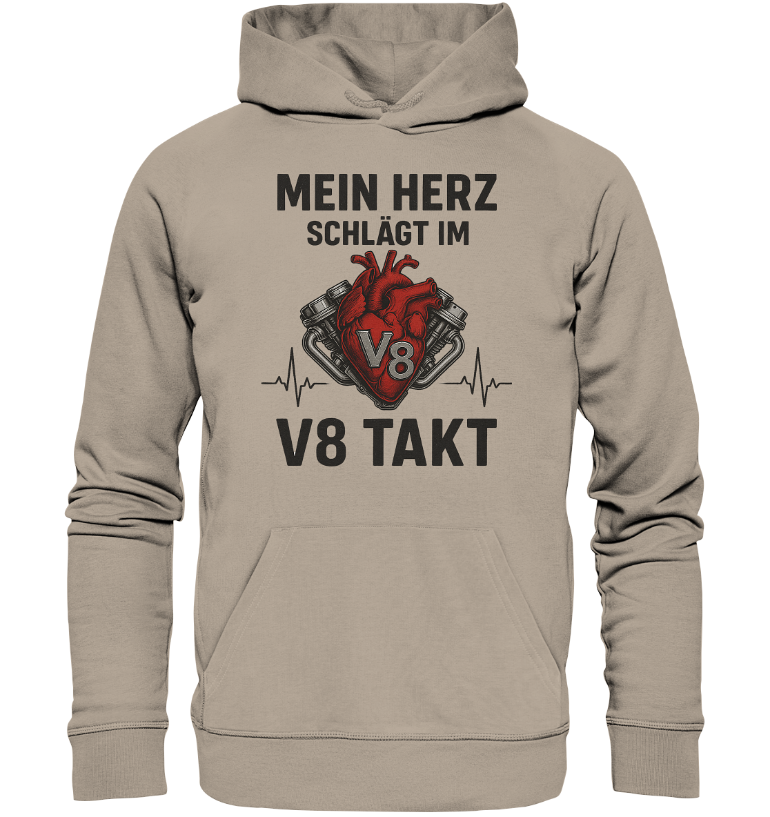 Mein Herz schlägt im V8 Takt / Hoodie