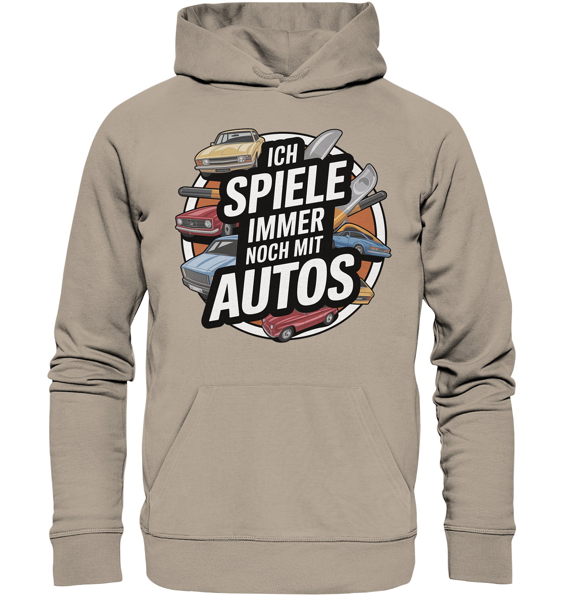 Ich spiele immer noch mit Autos / Hoodie