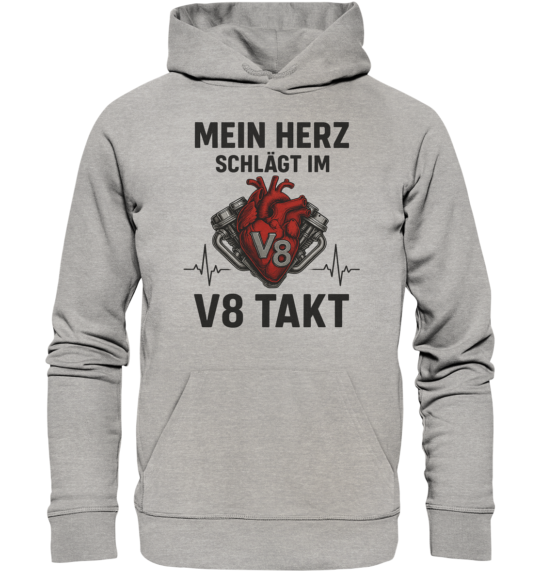 Mein Herz schlägt im V8 Takt / Hoodie
