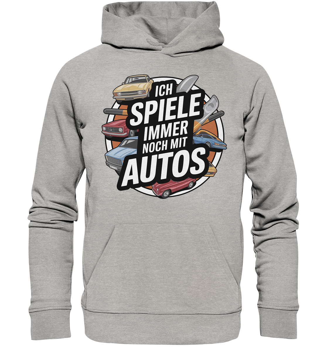 Ich spiele immer noch mit Autos / Hoodie