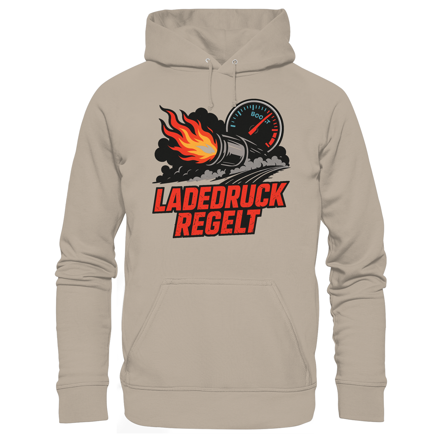 Ladedruck regelt / Hoodie