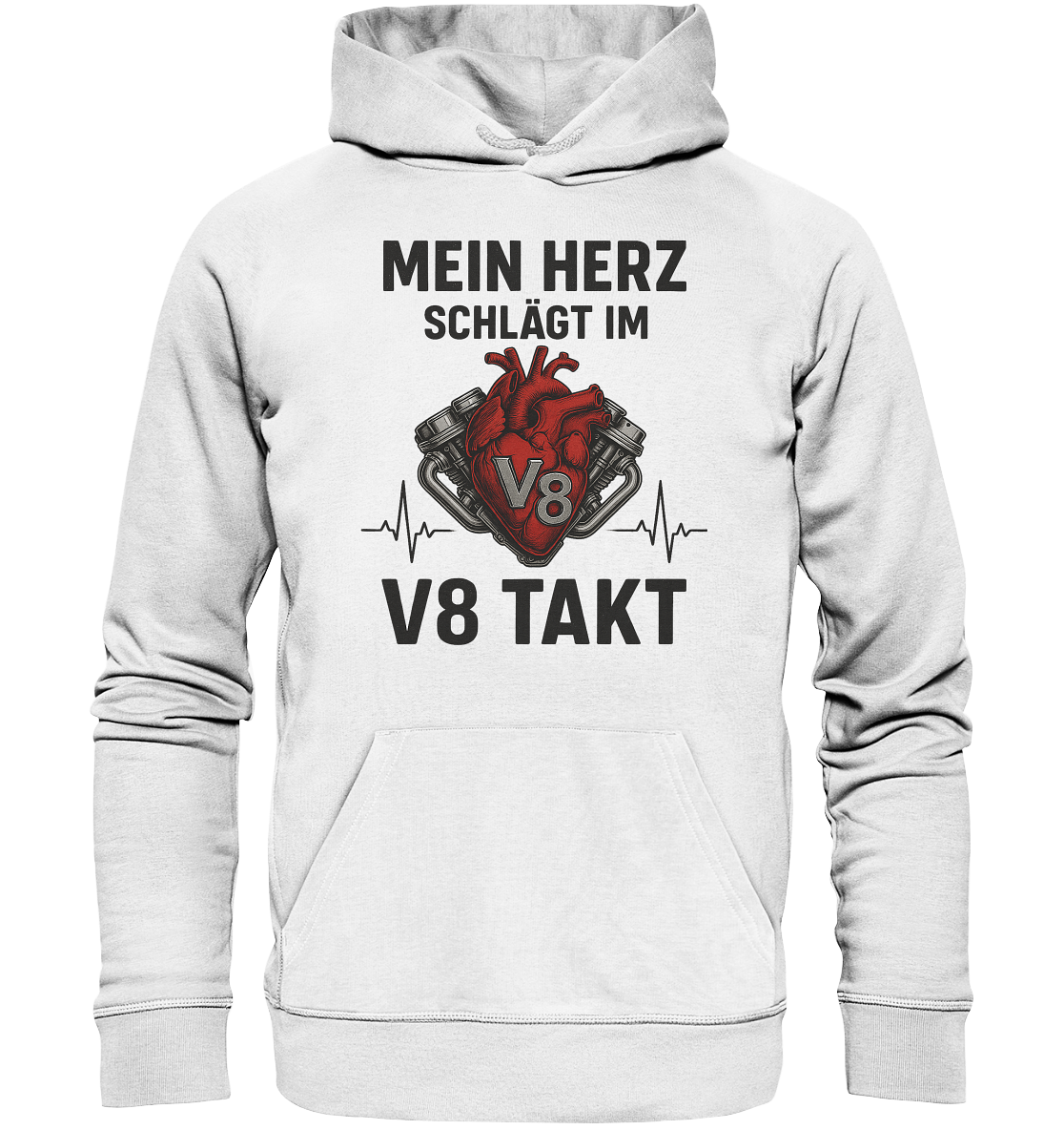 Mein Herz schlägt im V8 Takt / Hoodie