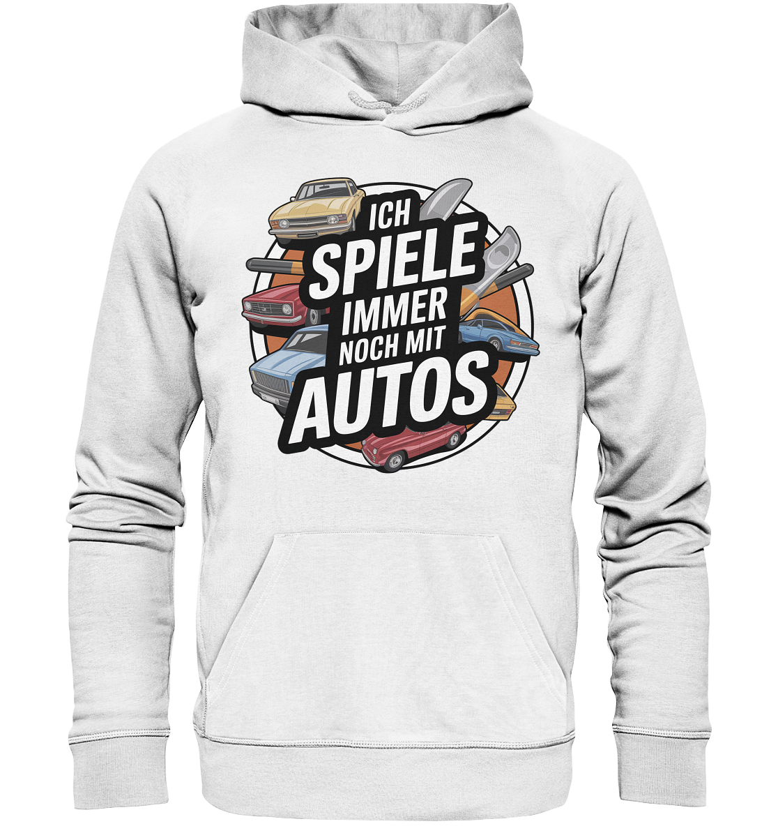 Ich spiele immer noch mit Autos / Hoodie