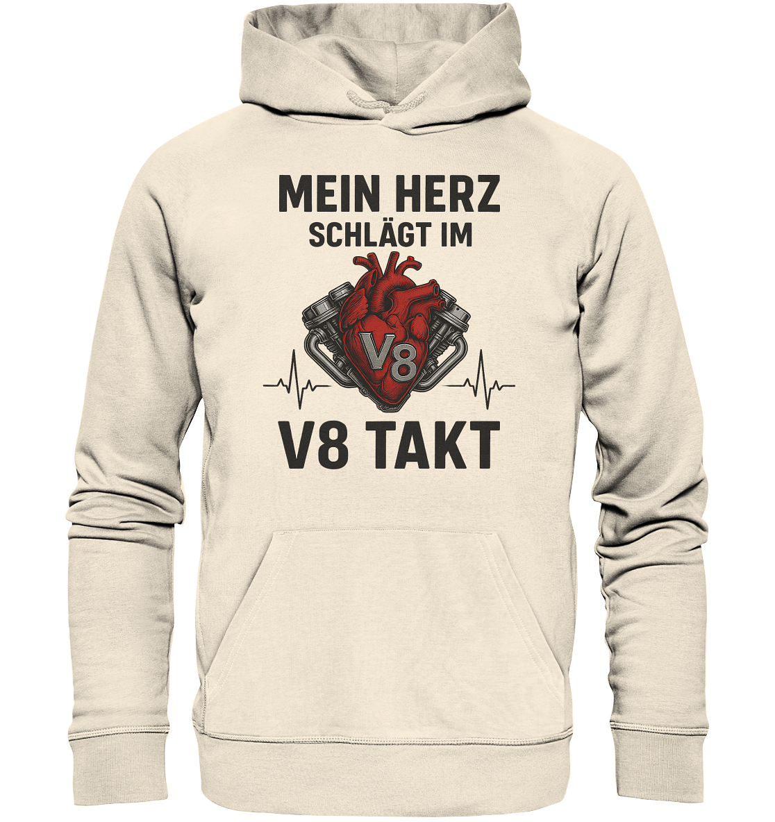 Mein Herz schlägt im V8 Takt / Hoodie