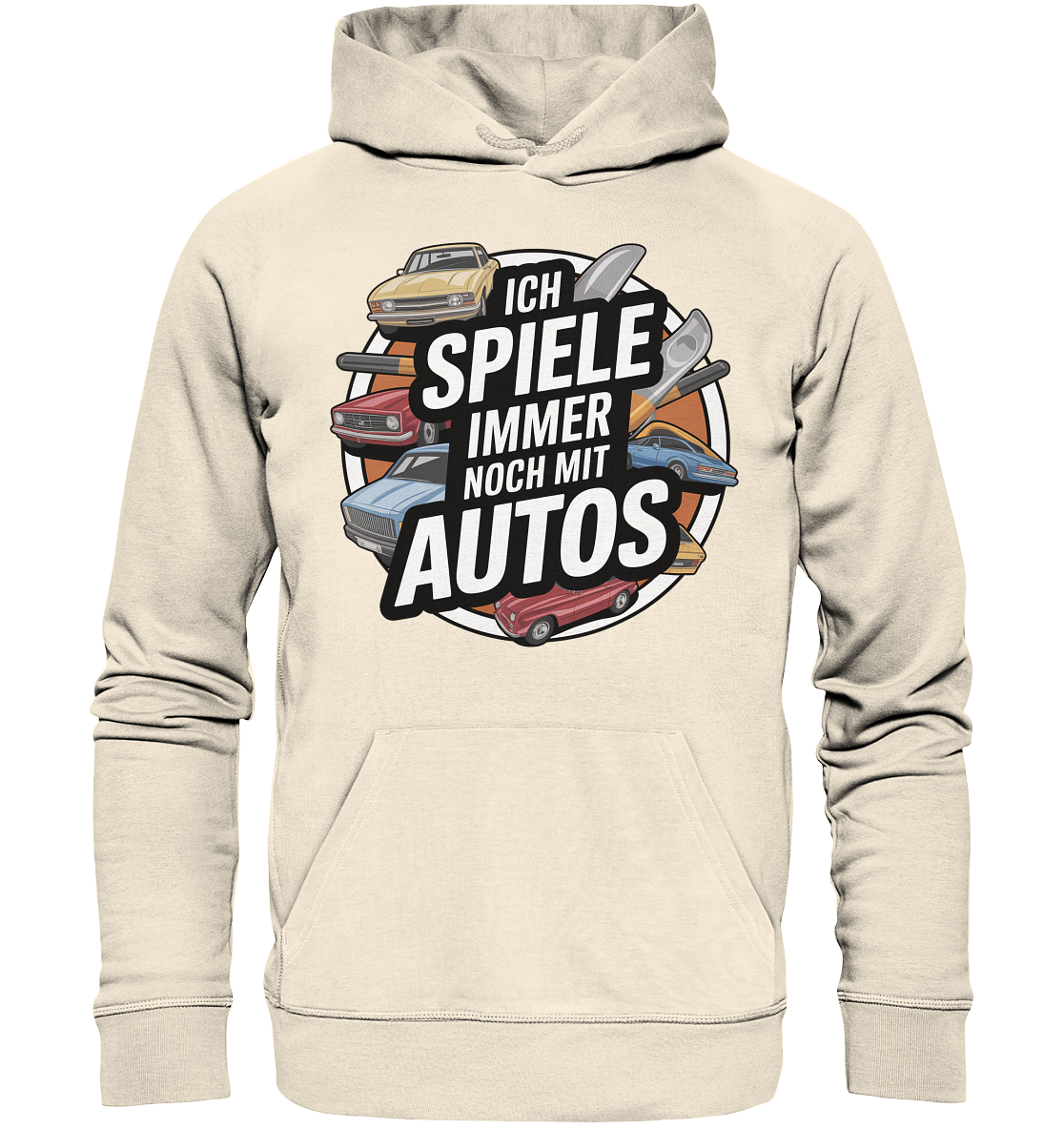 Ich spiele immer noch mit Autos / Hoodie