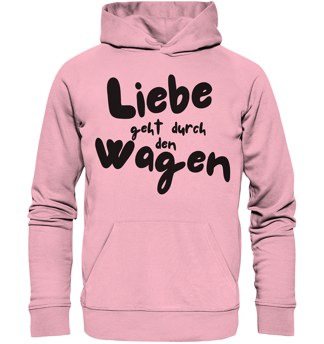 Liebe geht durch den Wagen / Hoodie
