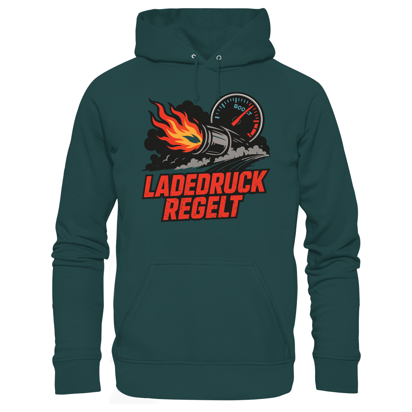 Ladedruck regelt / Hoodie