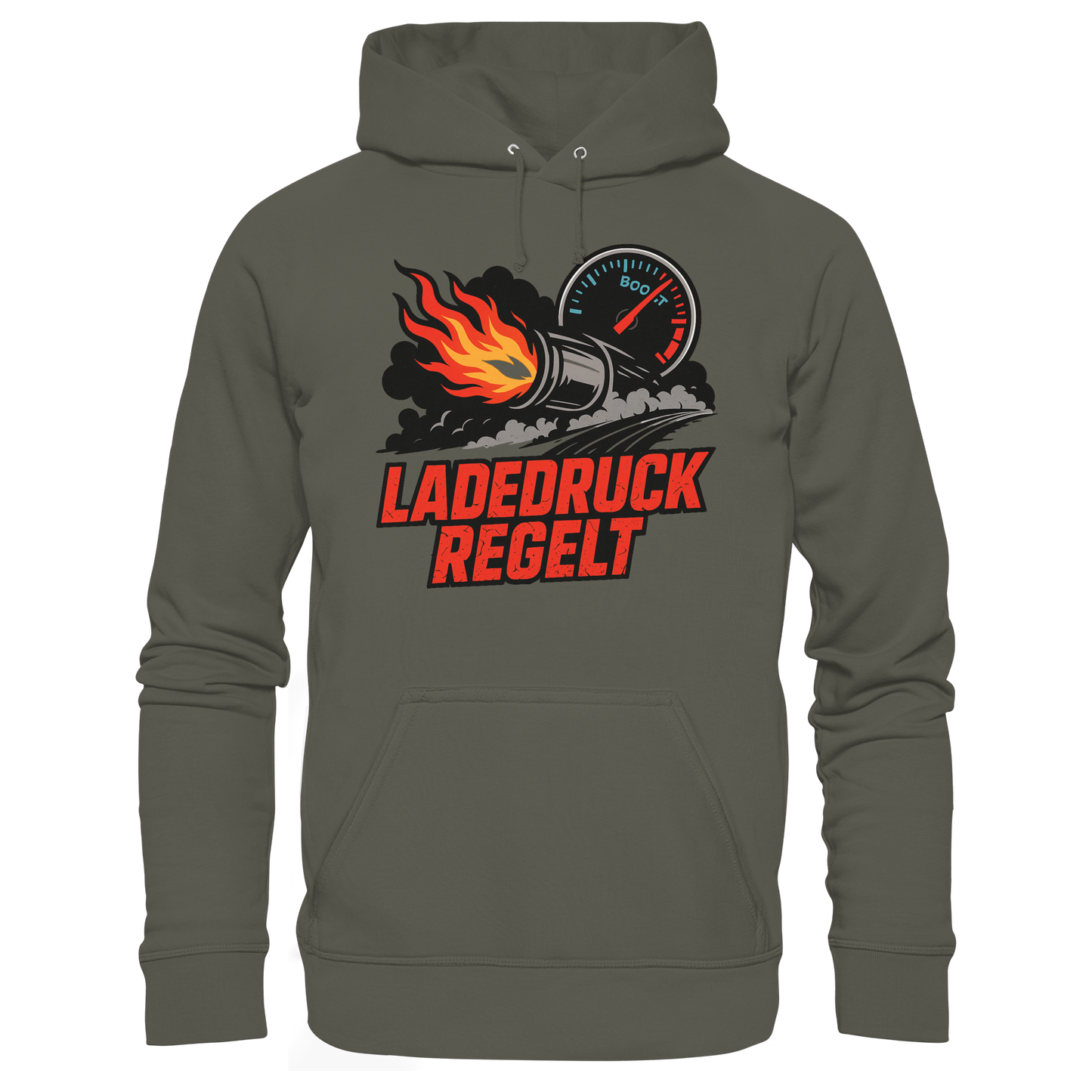 Ladedruck regelt / Hoodie