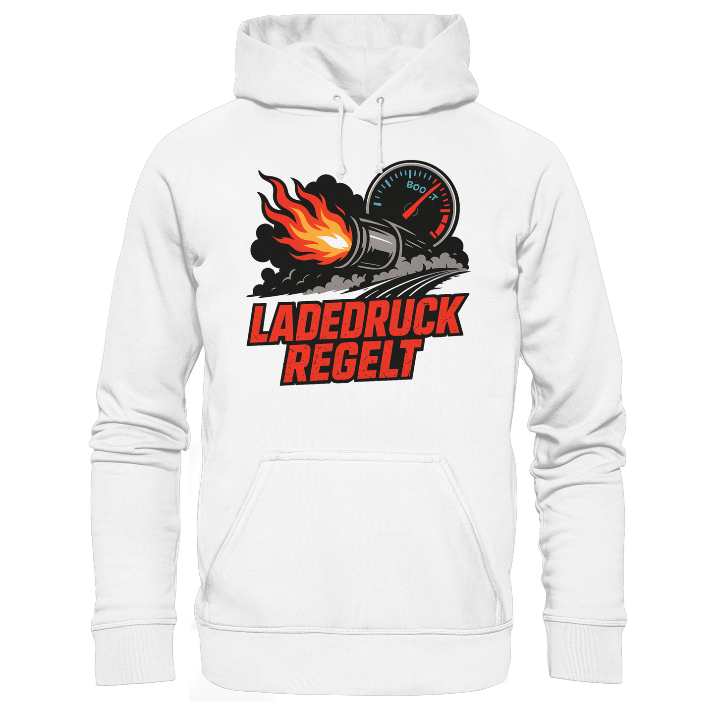 Ladedruck regelt / Hoodie