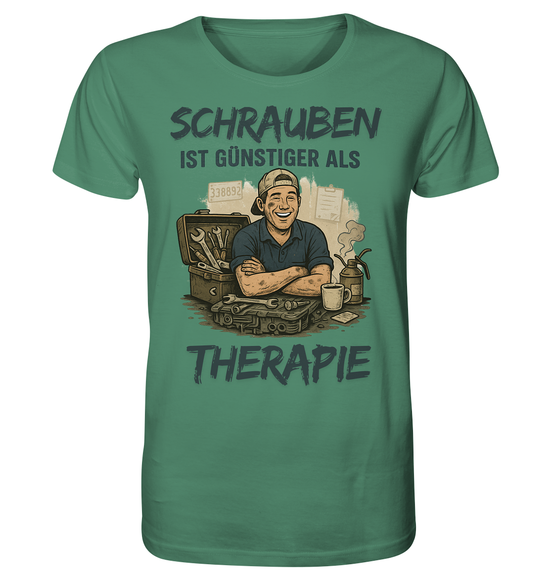 Schrauben ist günstiger als Therapie / Shirt