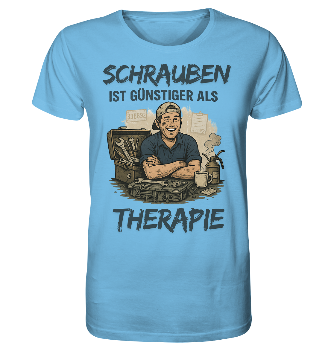 Schrauben ist günstiger als Therapie / Shirt