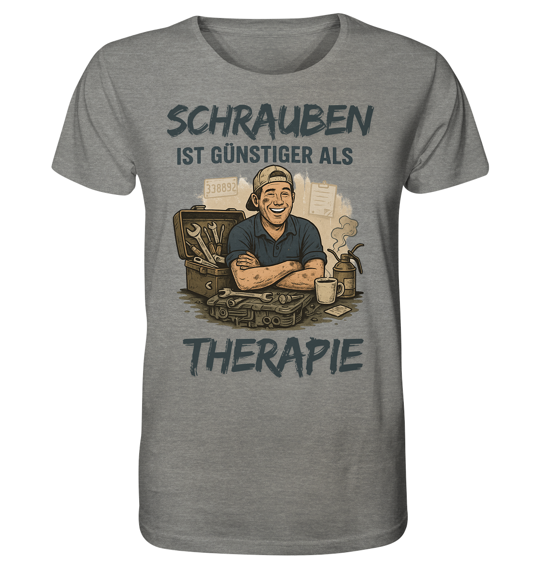 Schrauben ist günstiger als Therapie / Shirt
