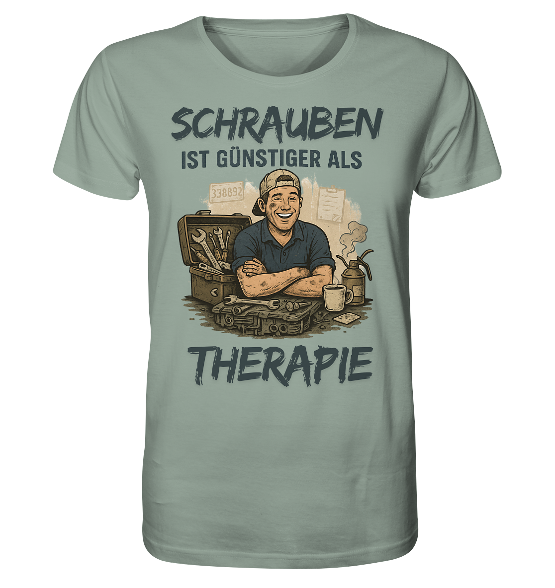 Schrauben ist günstiger als Therapie / Shirt