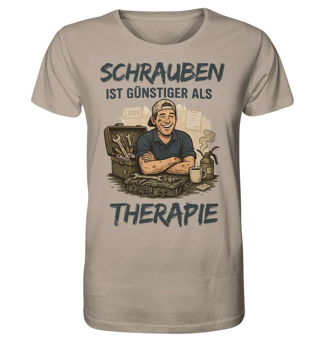 Schrauben ist günstiger als Therapie / Shirt
