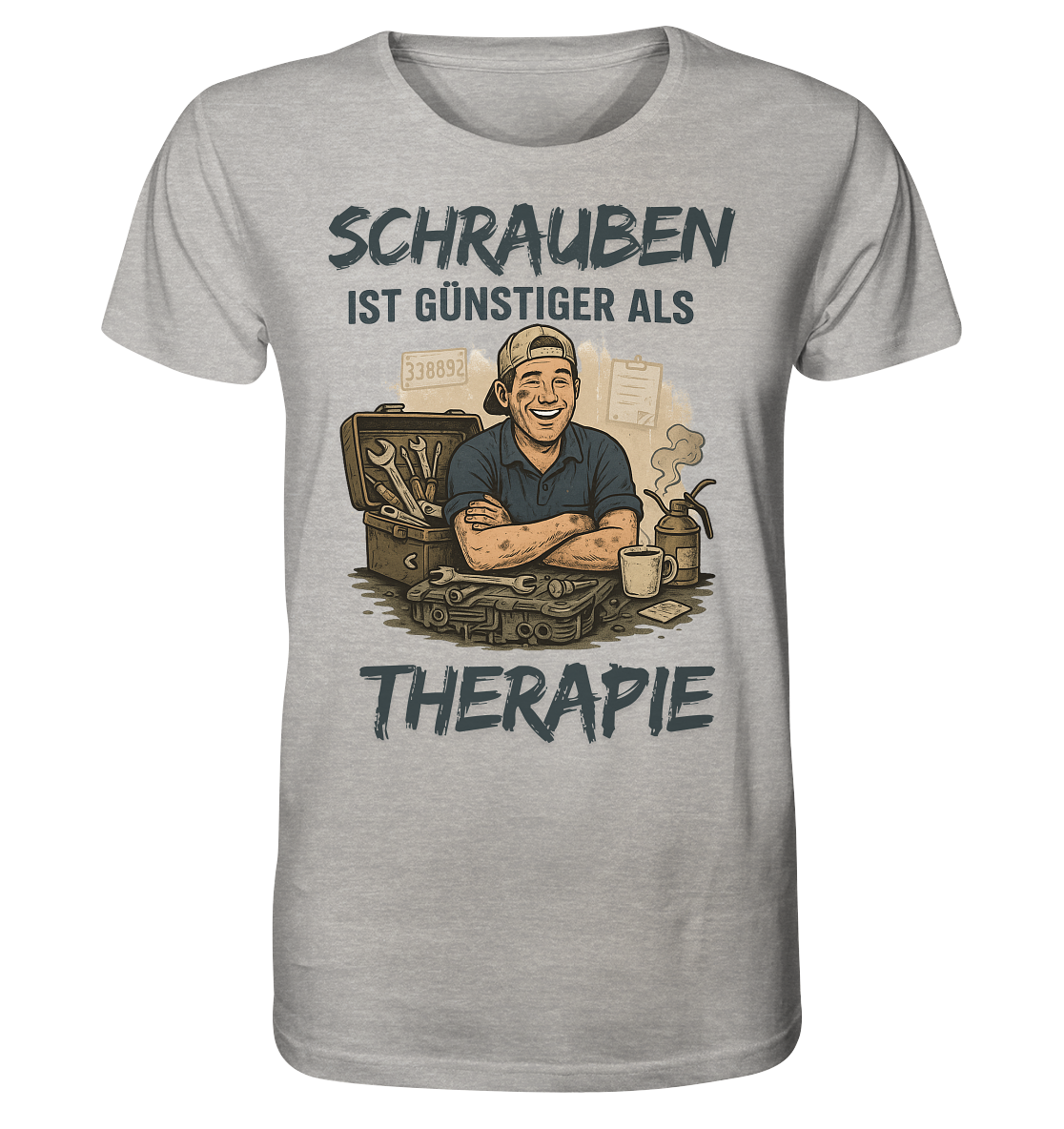 Schrauben ist günstiger als Therapie / Shirt