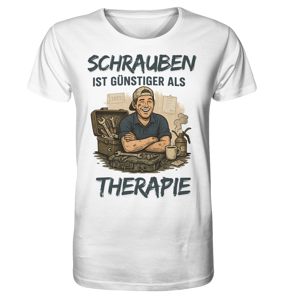 Schrauben ist günstiger als Therapie / Shirt