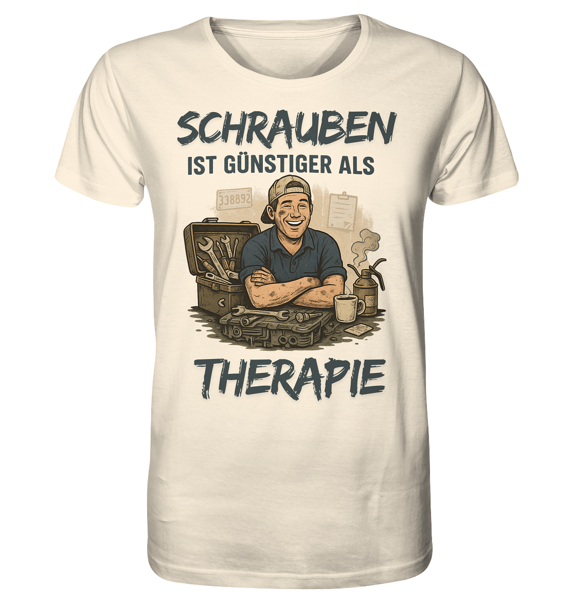 Schrauben ist günstiger als Therapie / Shirt