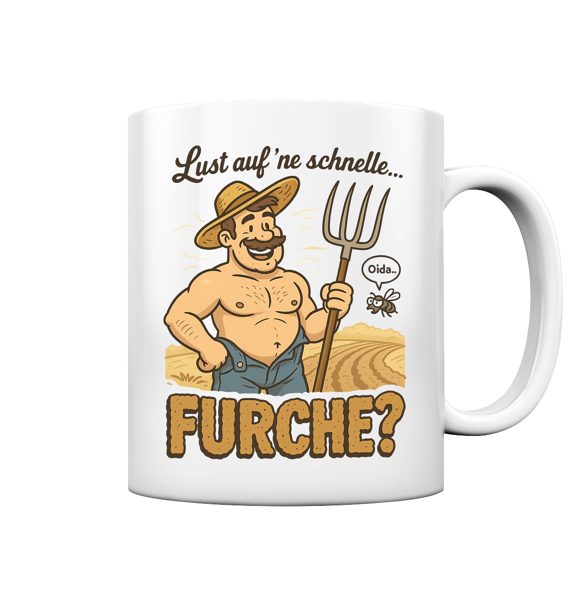 Schnelle Furche - Tasse glossy