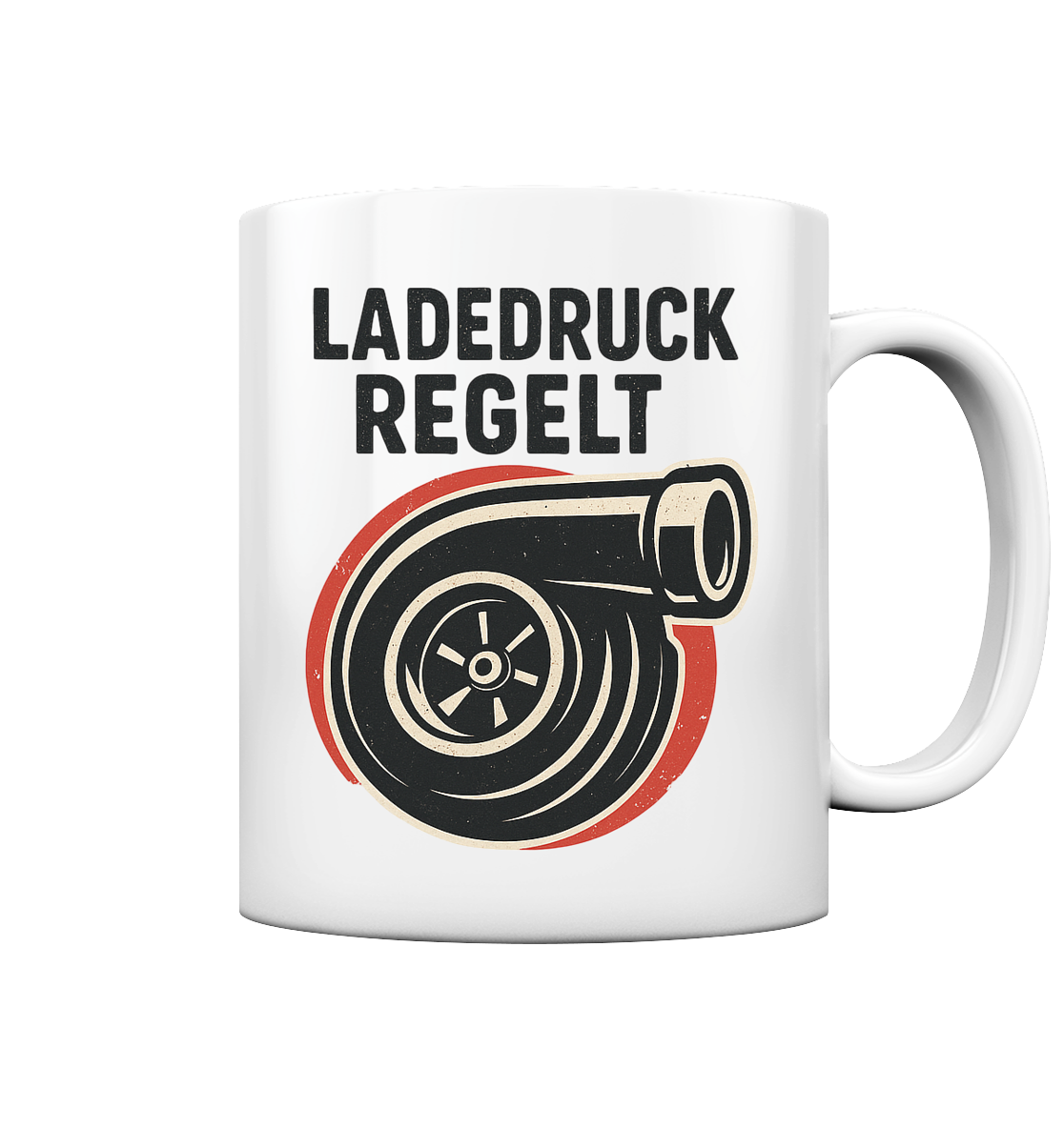 Ladedruck - Tasse glossy