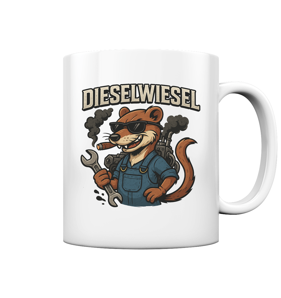 Dieselwiesel - Tasse glossy