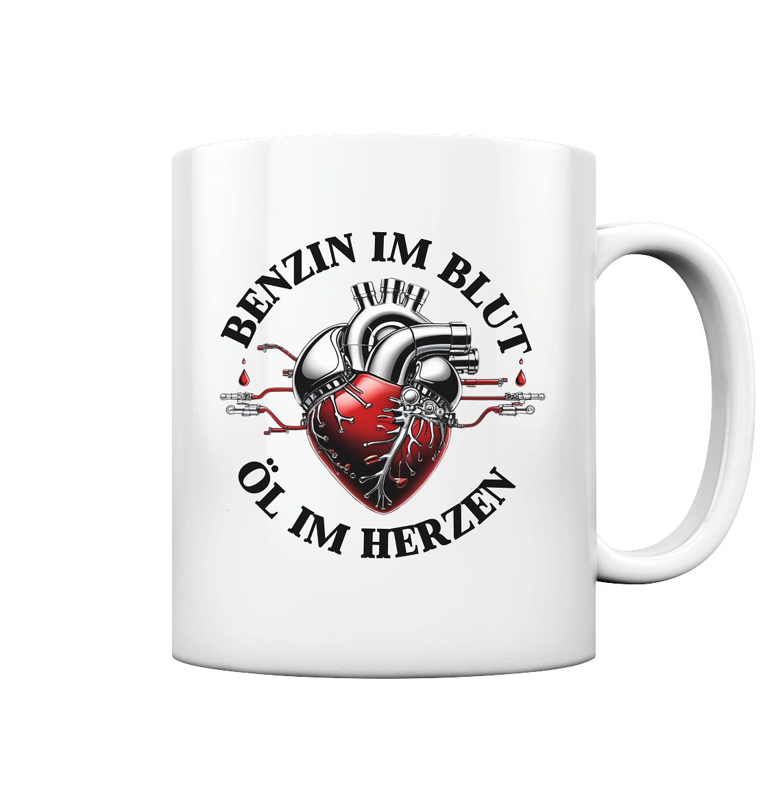 Benzin im Blut - Tasse glossy
