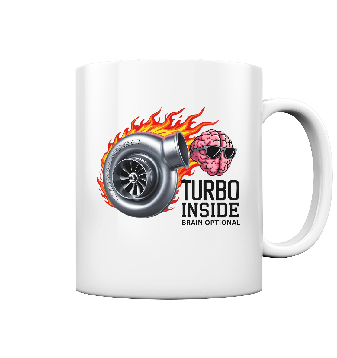 Turbo inside - Tasse glossy
