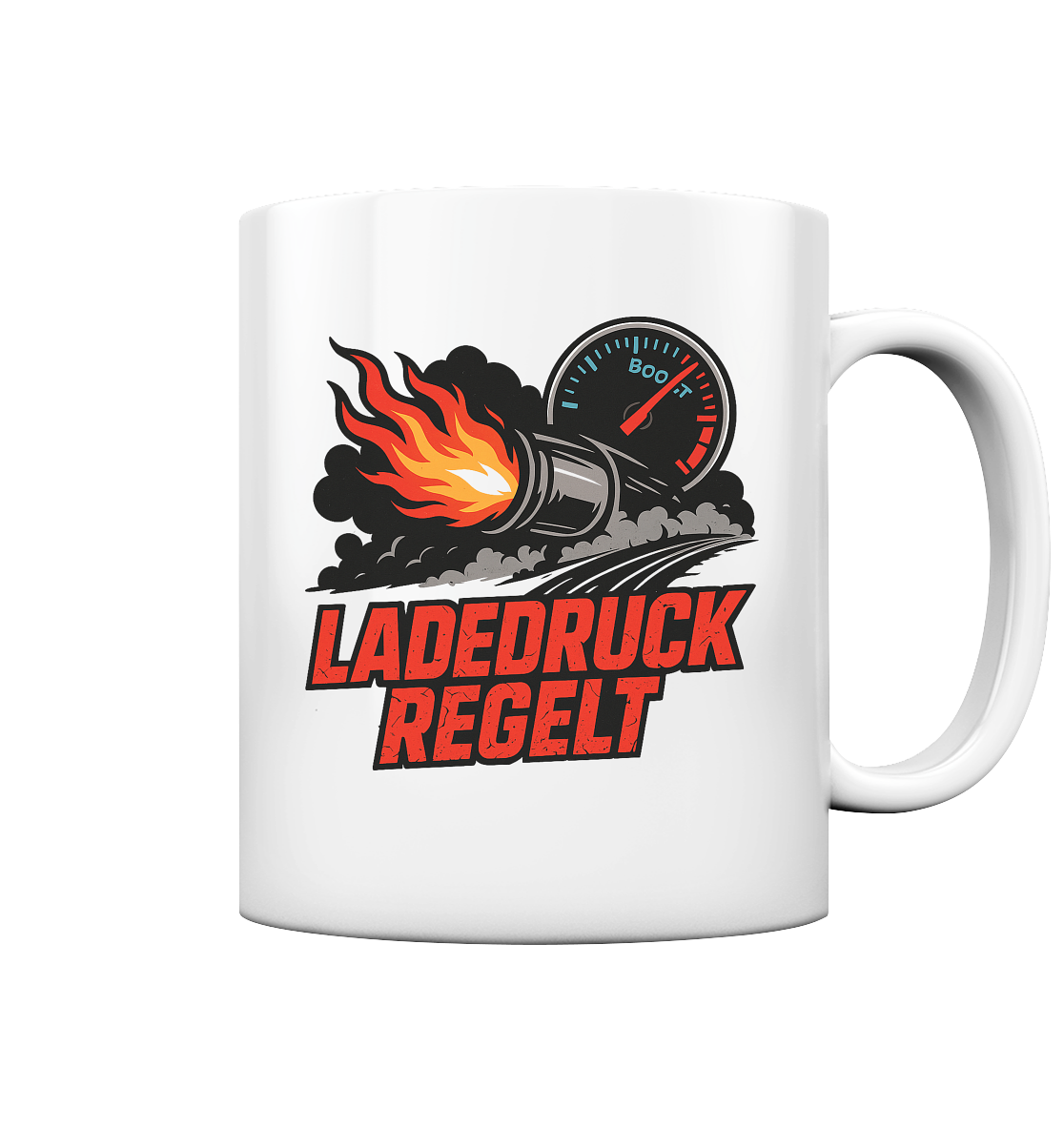 Ladedruck regelt - Tasse glossy