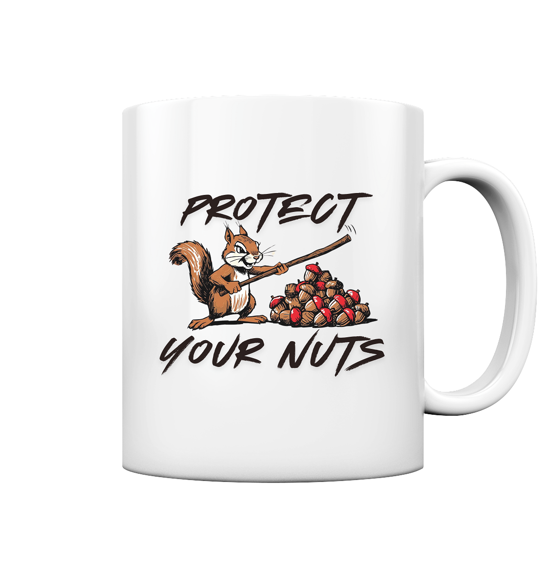 Protect your nuts - Tasse glossy