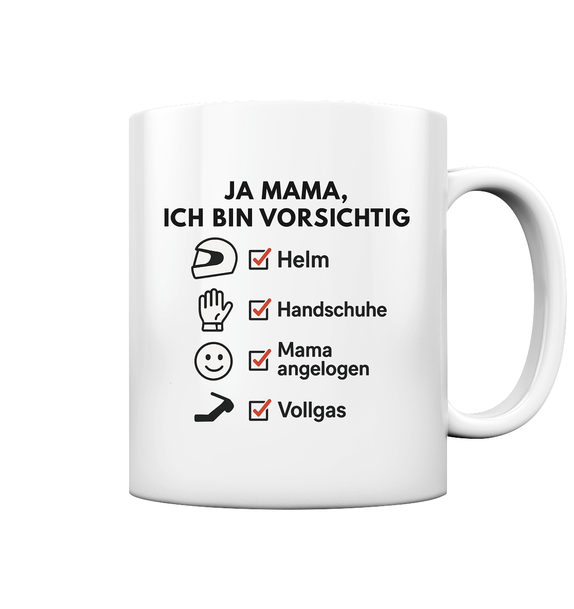 Ja Mama - Tasse glossy