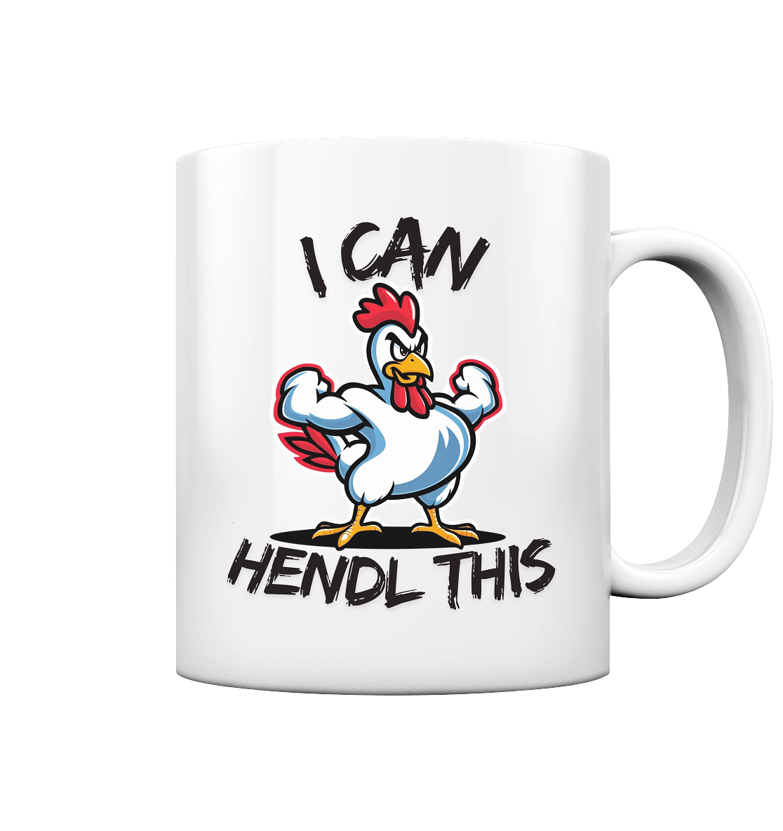 I can Hendl this - Tasse glossy
